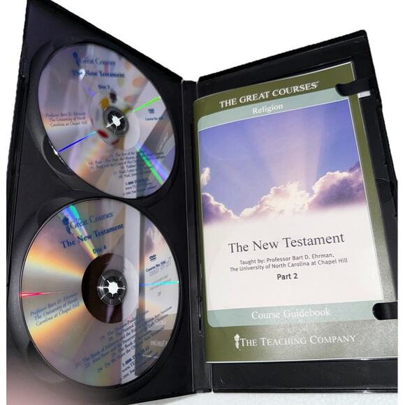 The Great Courses The New Testament, 1 & 2 The Teaching Company 4 DVDs & Guides - Picture 6 of 6
